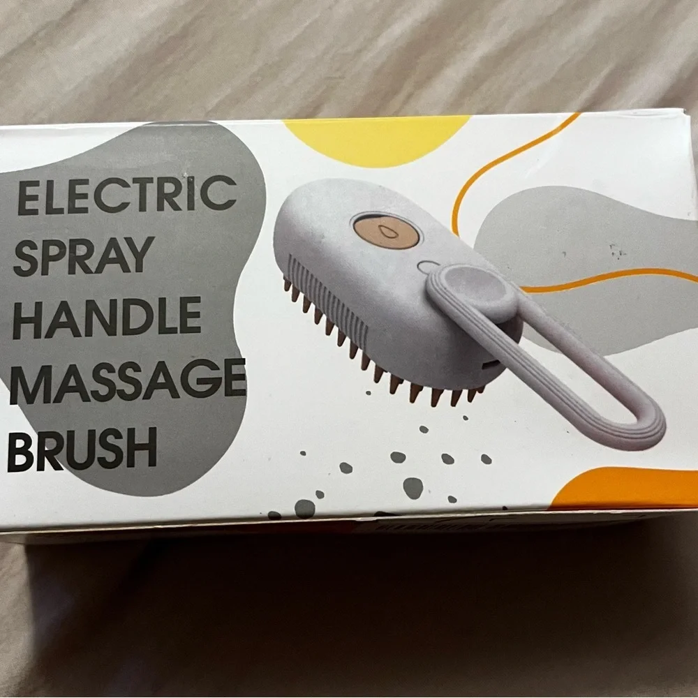 Electric Spray Handle Massage Brush NWT